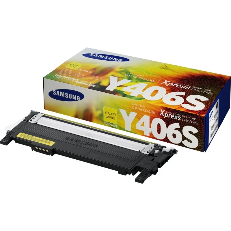 Samsung CLT-Y406S Gul Toner SU462A – 1000 sider