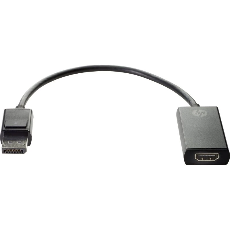 HP DisplayPort til HDMI 4K Adapter, Sort