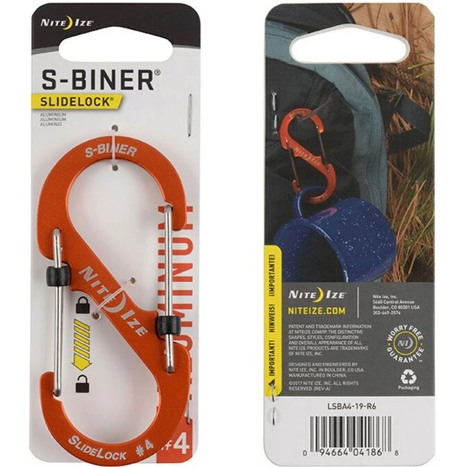 Nite Ize S-Biner Slidelock #4 - 10 lbs