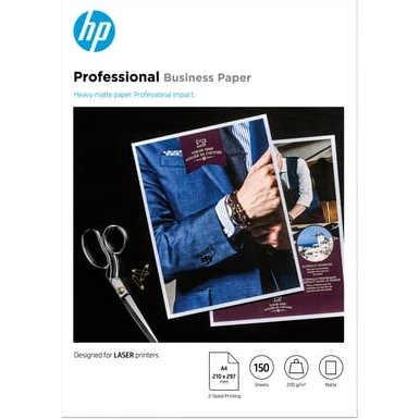 HP Professional Mat Fotopapir A4 200 gsm 150 ark