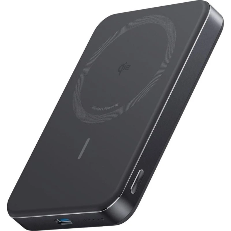 Anker MagGo Trådløs Powerbank 10000 mAh Sort