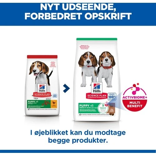 Hill's Science Plan Medium Puppy Lam & Ris 14 kg