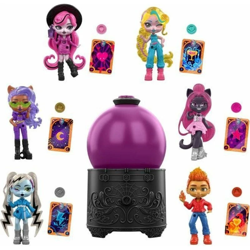 Monster High High Potions Krystalkugle - 4 stk. overraskelsessæt