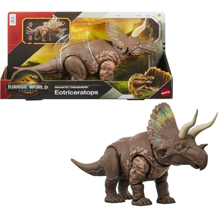 Jurassic World Gigantic Thrashers Eotriceratops 37,4 cm