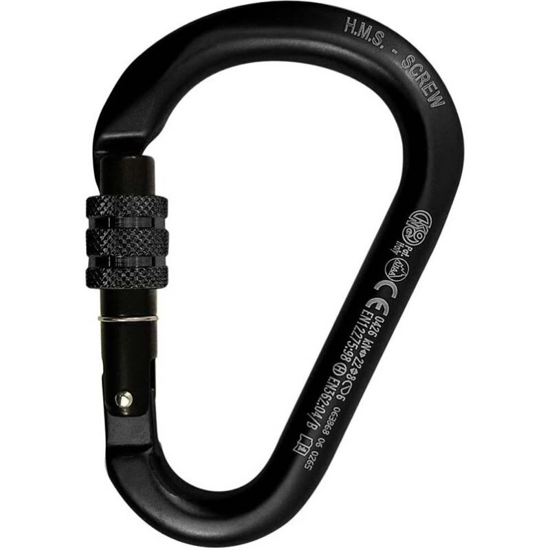 Kong HMS Classic Alu Screw karabiner – alu med skrue-lås