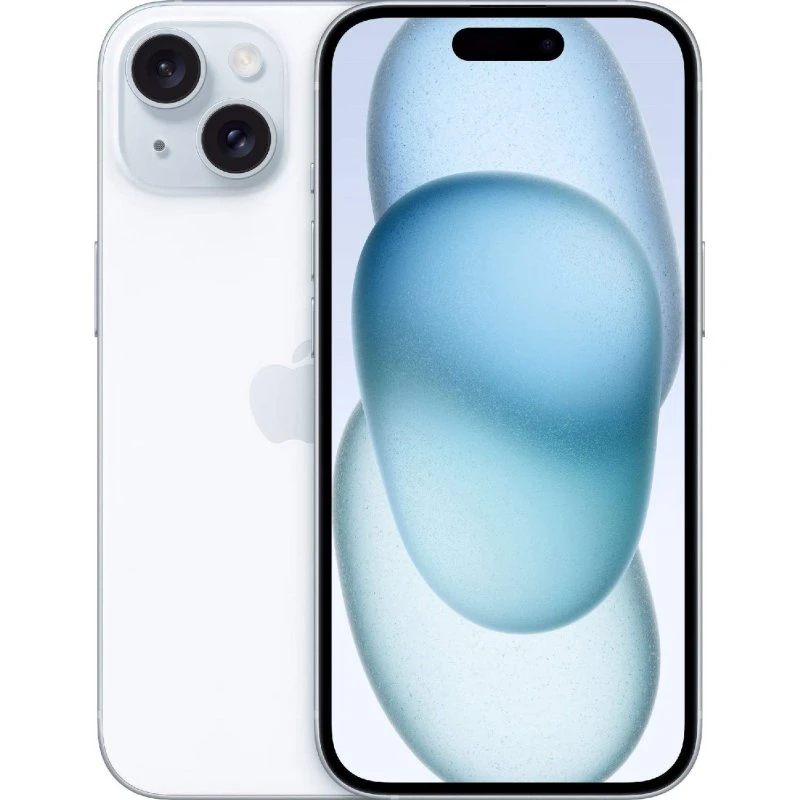 iPhone 15 512GB Blå – Dynamic Island, 48MP kamera