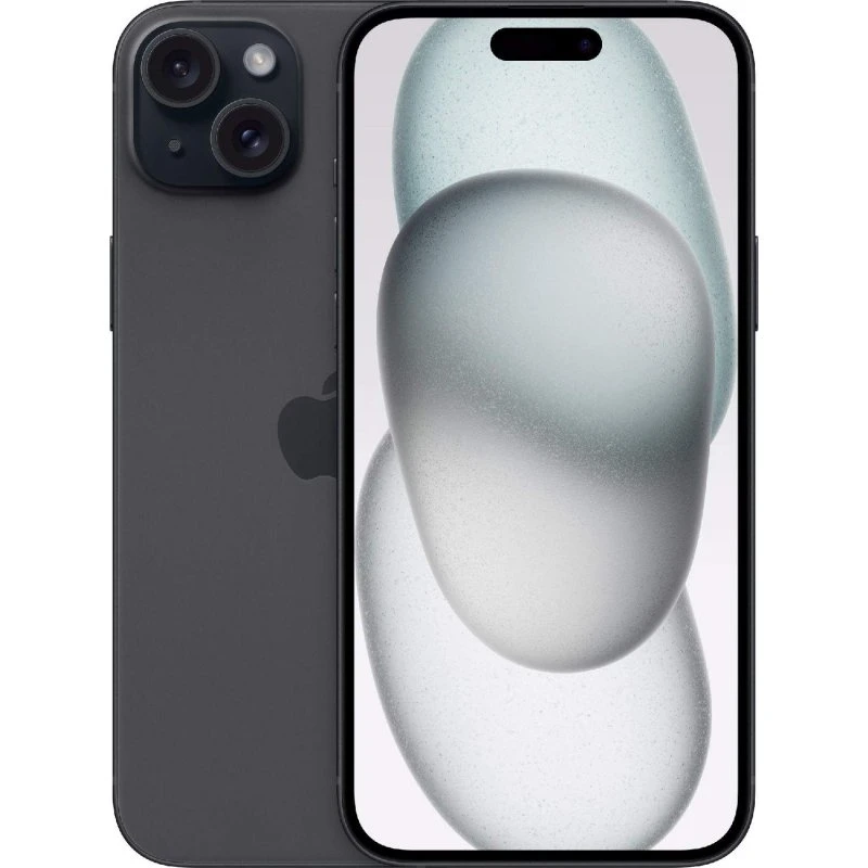 iPhone 15 Plus 256GB Sort – Dynamic Island, 48MP kamera