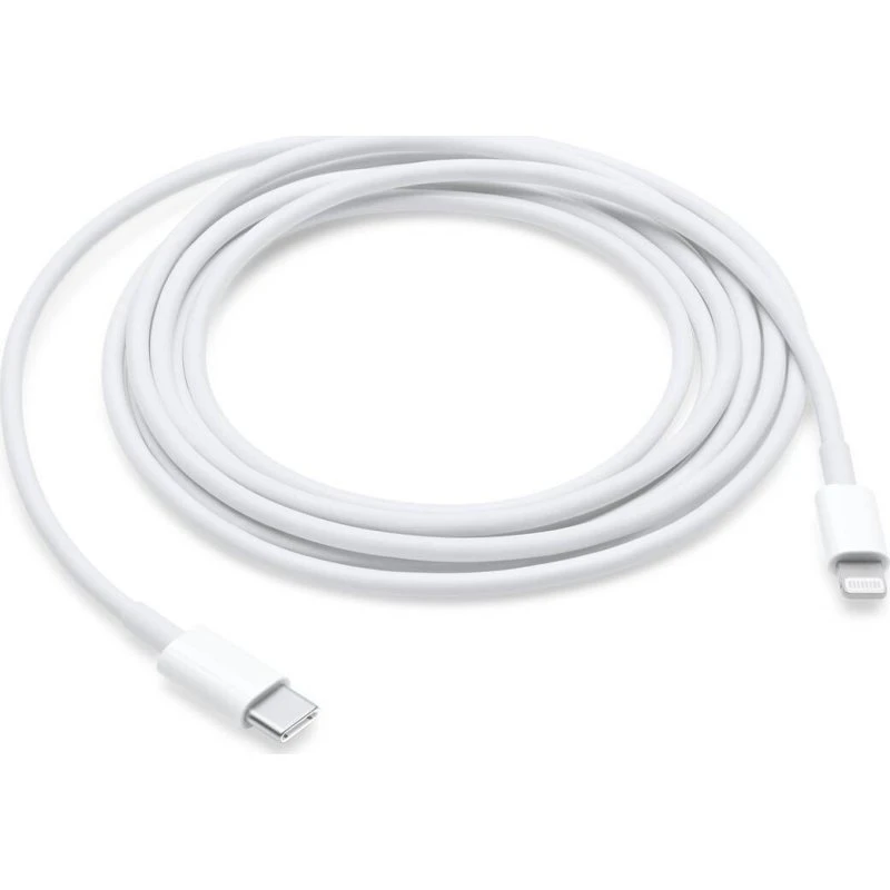 Apple USB-C til Lightning-kabel 2 m, hvid