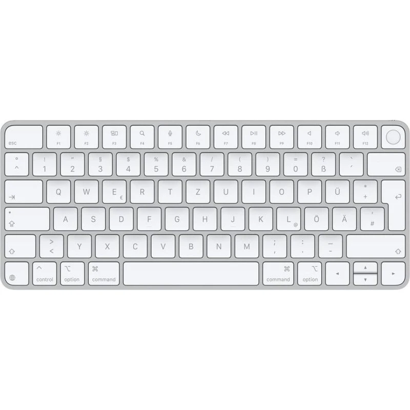 Apple Magic Keyboard med Touch ID, Tysk, USB-C, trådløs