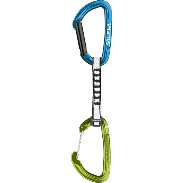 Salewa Dyneema Hot G3 Quickdraw 100x12 mm – Blue/Fluo Green