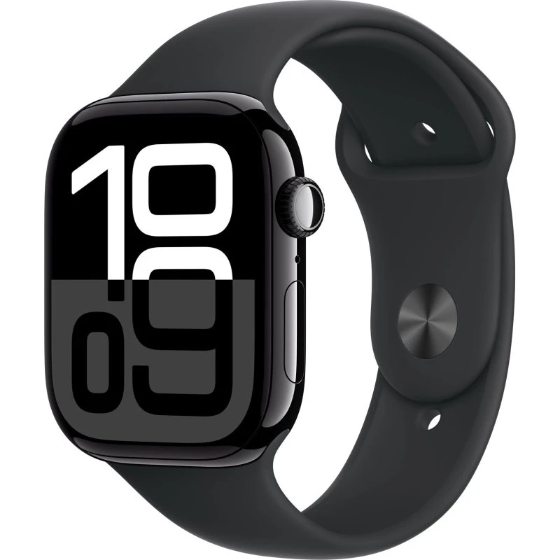Apple Watch Series 10 46 mm GPS + Cellular, sort