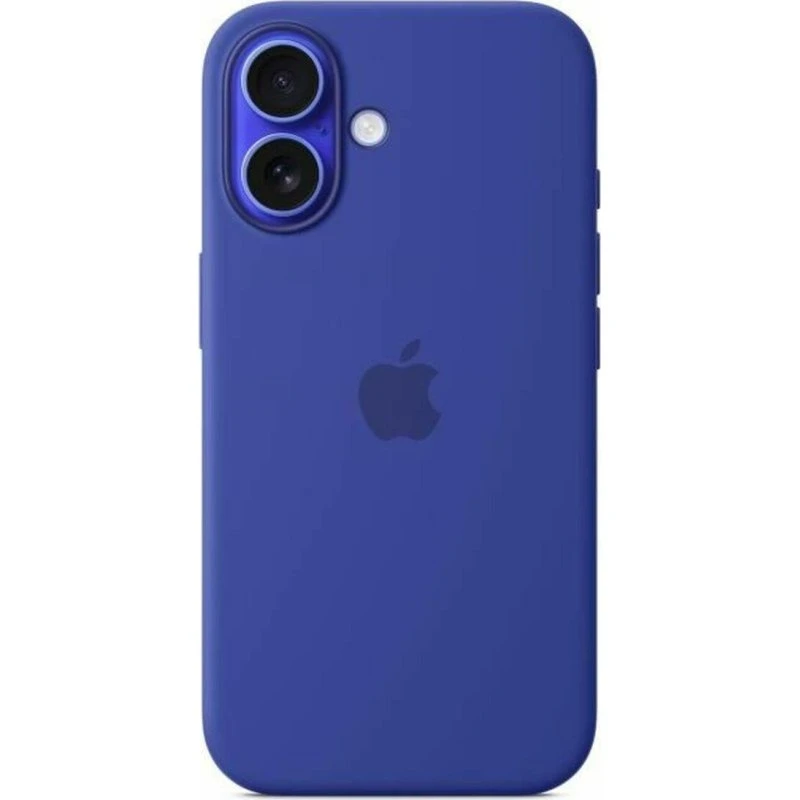 Apple iPhone 16 Silikonecover MagSafe, Ultramarineblå (6,1")