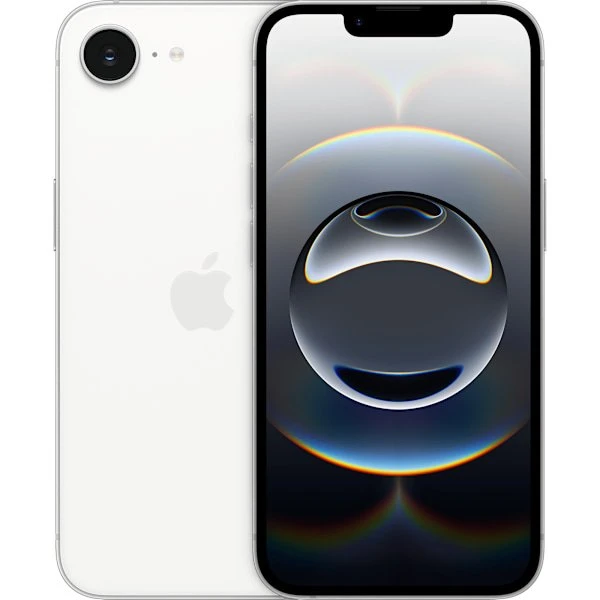 Apple iPhone 16e 5G 128 GB Hvid