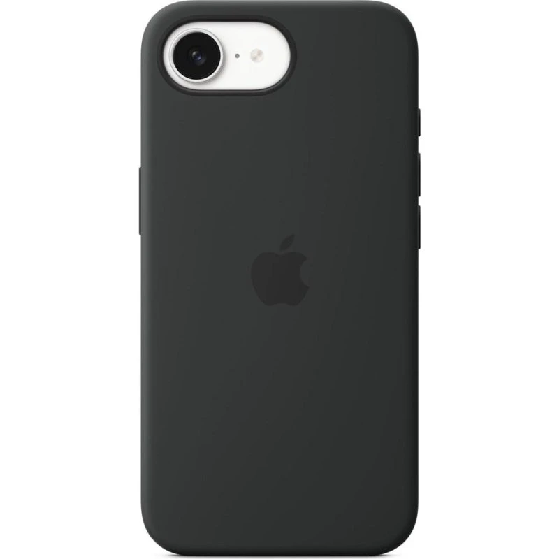 Apple Silicone Cover, Sort, 6,1" til iPhone