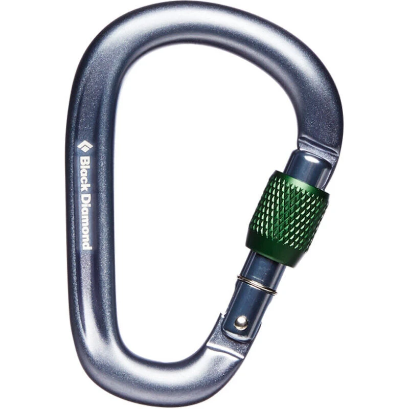 Black Diamond PearLock Screwgate karabin – skruelås, pæreformet