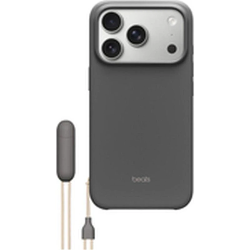 Apple iPhone 17 Pro Mobilcover, granitgrå, polykarbonat, MagSafe