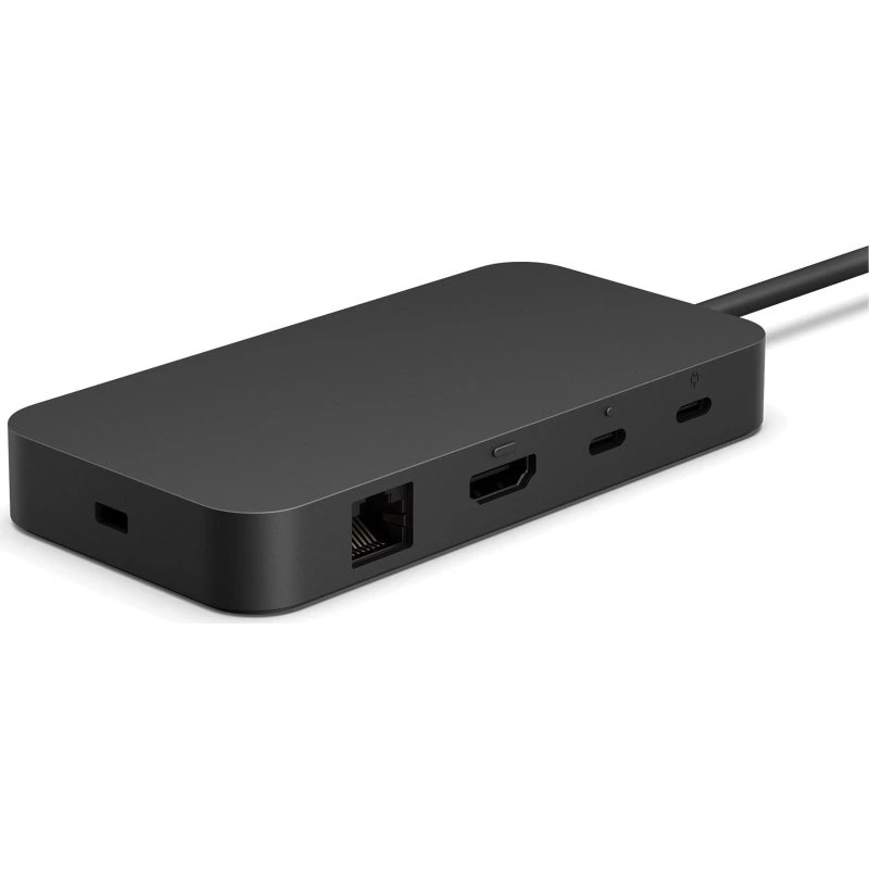 Microsoft USB4 Dockingstation til Surface, sort, 65W PD