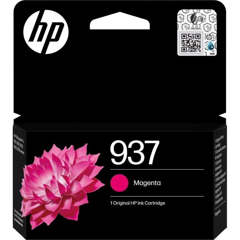 HP 937 Magenta Blækpatron – Op til 800 sider