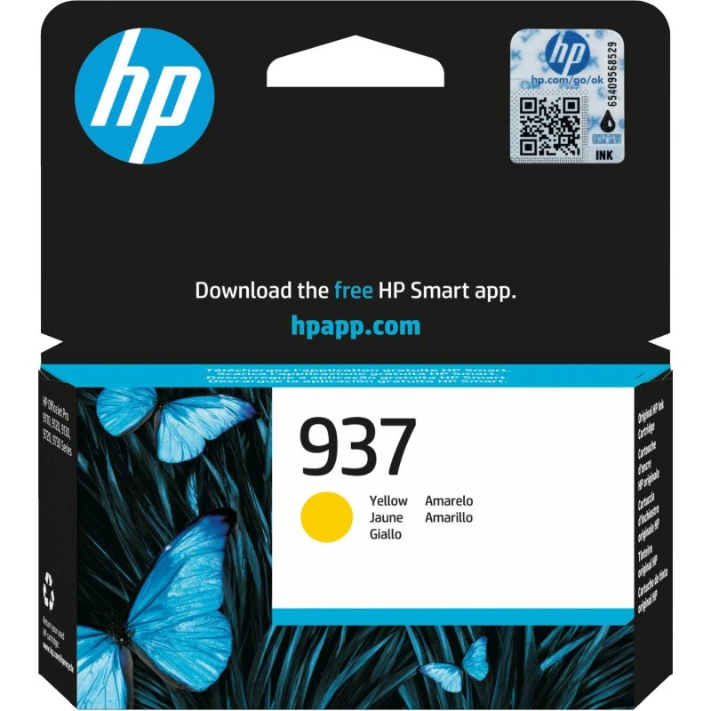 HP 937 Gul Original Blækpatron – Op til 800 Sider