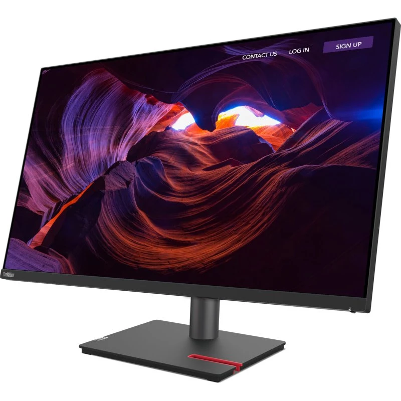 Lenovo ThinkVision P32p-30 31,5" 4K IPS-skærm, ravnsort