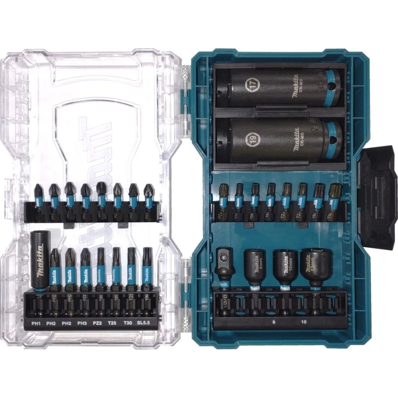 Makita E-22903 Impact Black 30-delers Bit & Slagtoppsæt