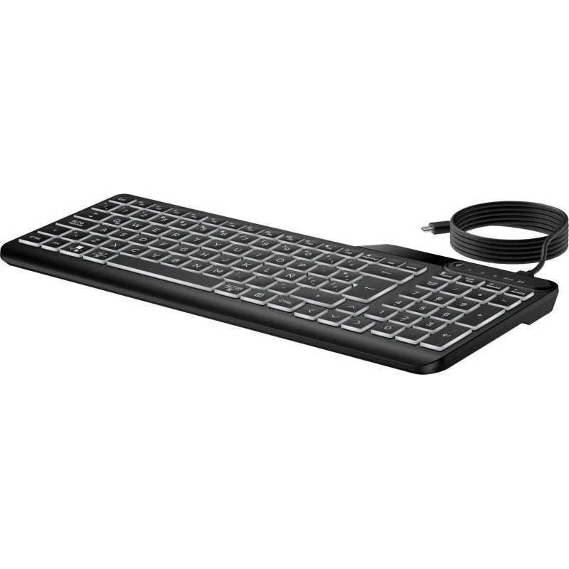 HP 405 Tastatur, 65%, Bagbelyst, Pan Nordic, Sort