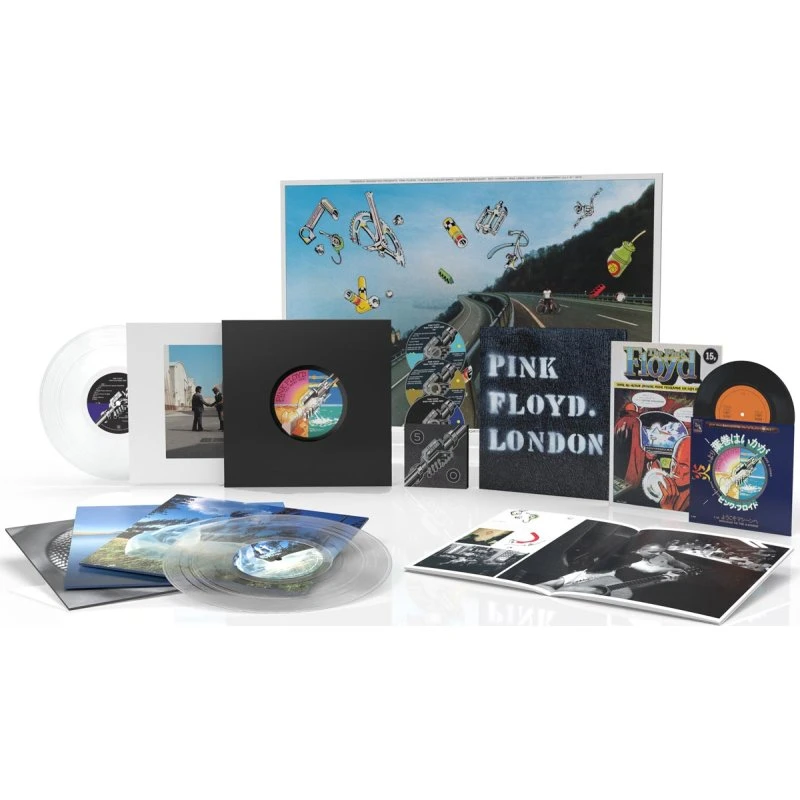 Pink Floyd: Wish You Were Here (50-års jubilæum) – 4 LP + 7" + 2 CD + Blu-ray
