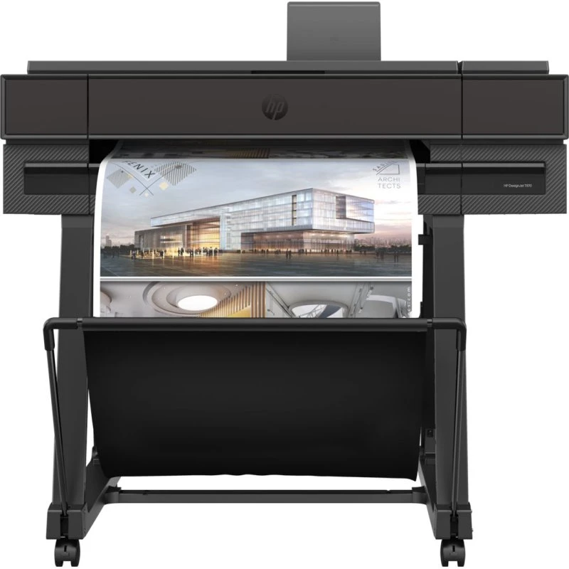HP DesignJet T870 24" Farveblækprinter med Rulle A1