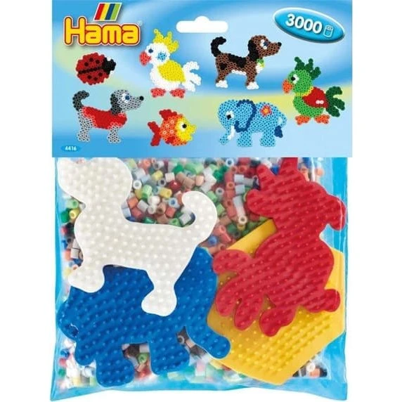 Hama Midi Beads og Plader 3000 stk