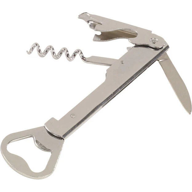 Easy Camp 5-i-1 åbner, rustfrit stål, sort/grå