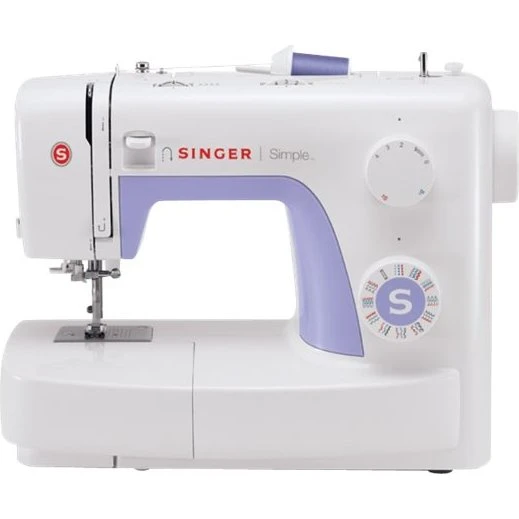 Singer Simple 3232 Symaskine, Lille Hvid