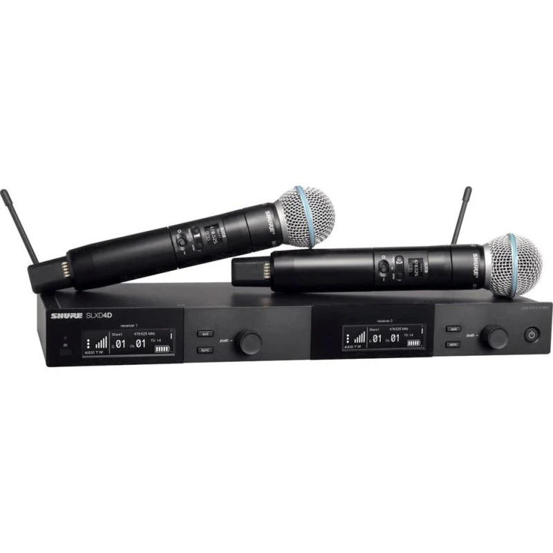 Shure SLXD24DE/B58-G59 Dobbelt Digitalt Trådløst Mikrofon System