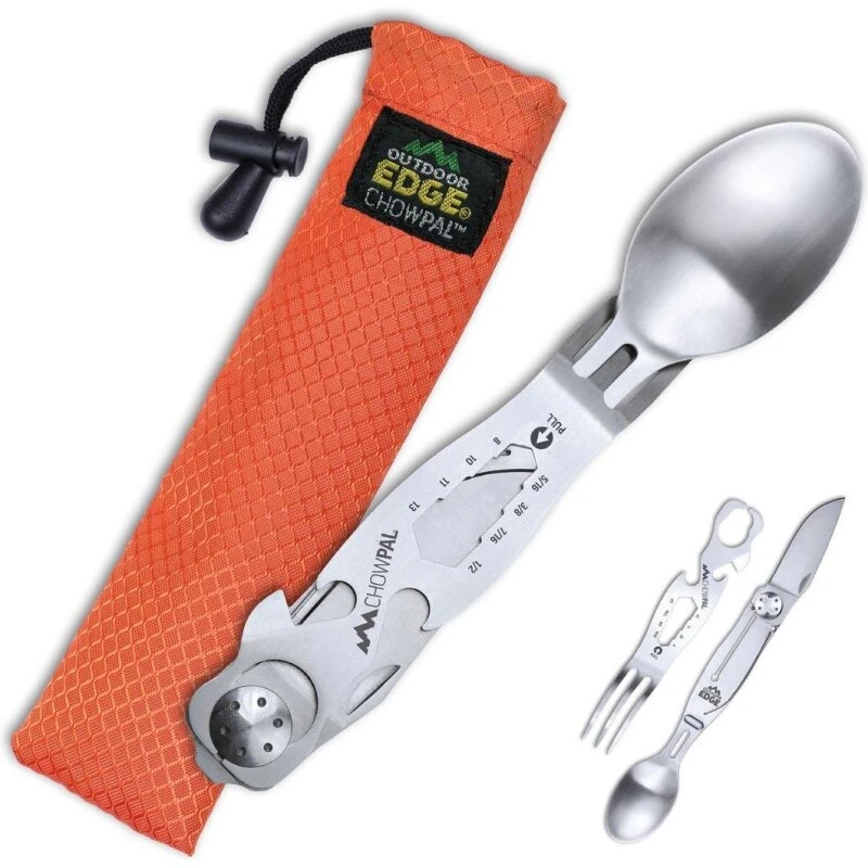 OutdoorEdge ChowPal 8-i-1 camping bestiksæt