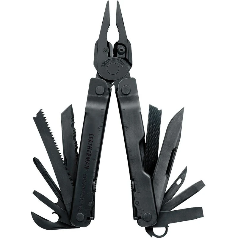 Leatherman Super Tool 300 Black Oxide, 19 værktøjer