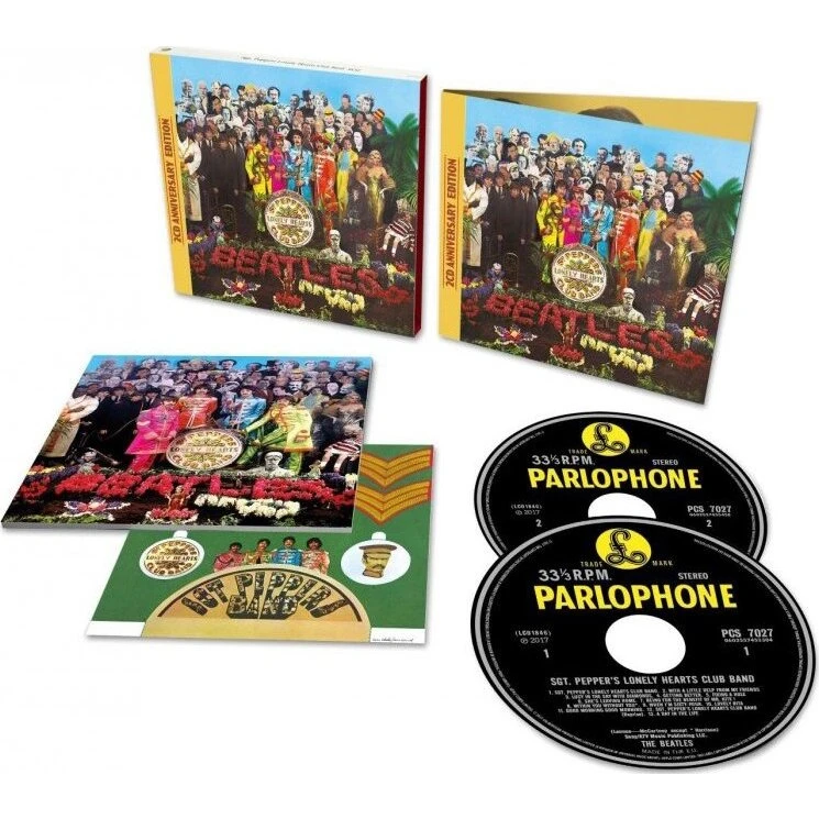 The Beatles - Sgt Pepper's Lonely Hearts Club Band (2CD, 50 års jubilæum)