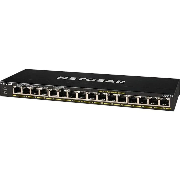 Netgear GS316P 16-port PoE+ Switch