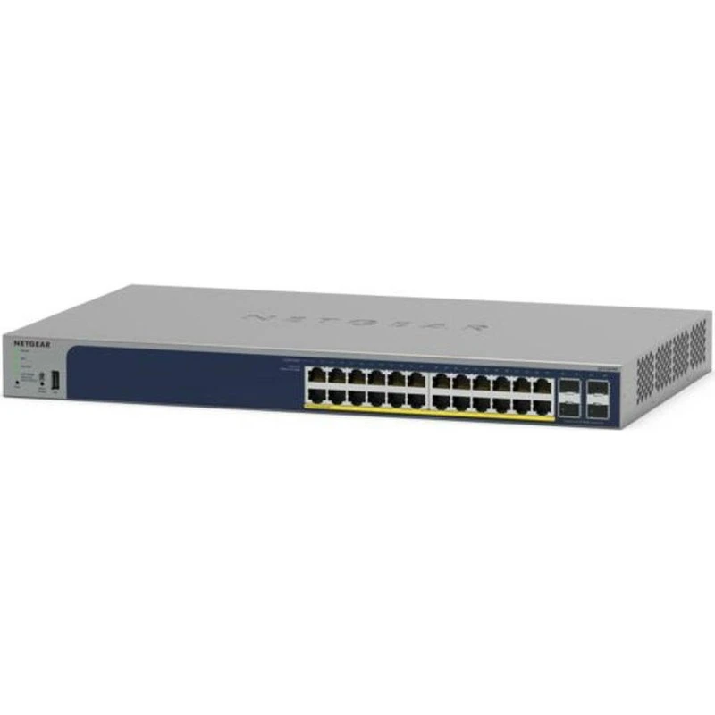 Netgear GS728TPP-300EUS 24-port PoE+ switch, grå