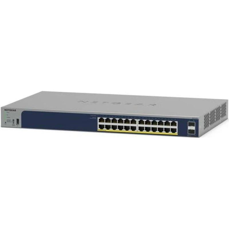 NETGEAR GS724TPP-300EUS 24-port PoE+ Switch (grå/sort)