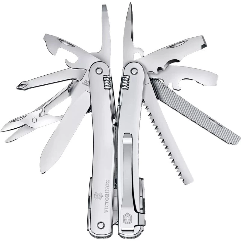 Victorinox Swiss Tool Spirit MX Clip 115 mm – 25 funktioner, sølv