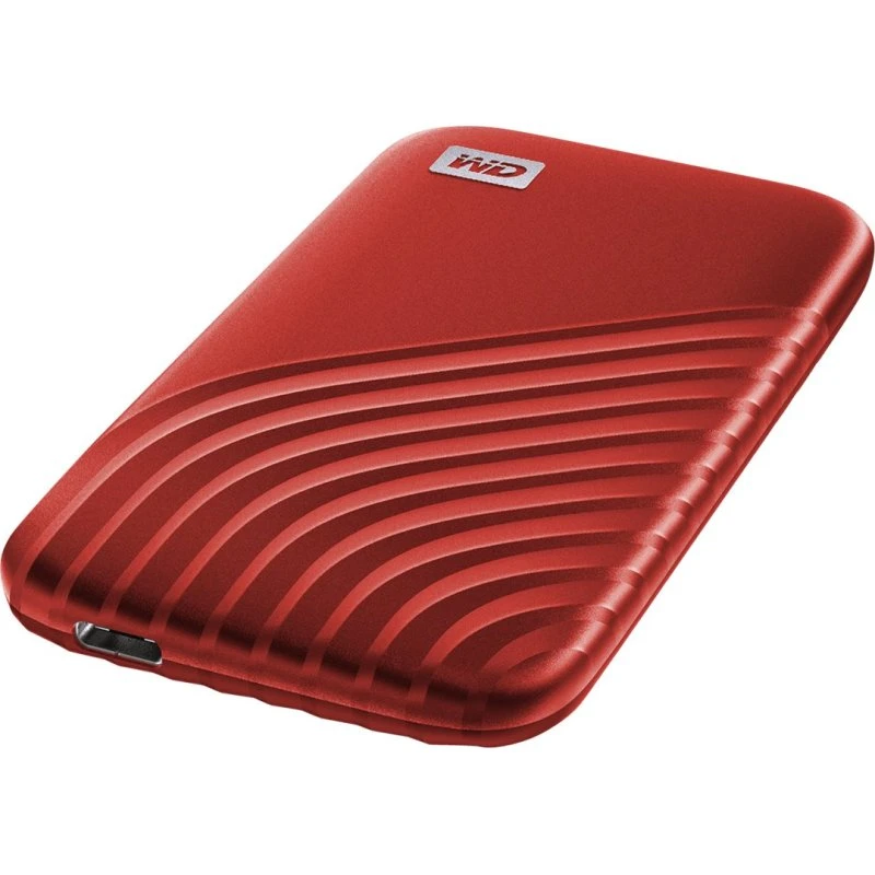 WD My Passport SSD 1TB Rød USB-C