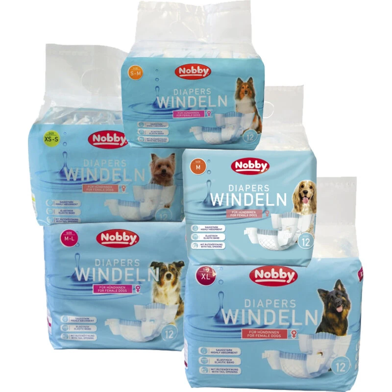 Nobby Engangsbleer til hunhunde 12 stk