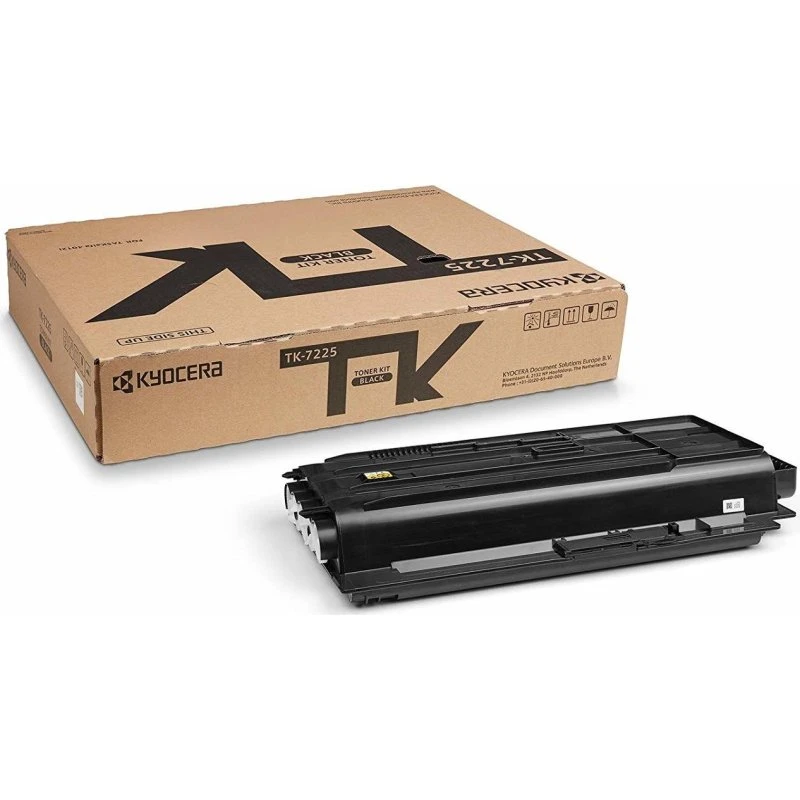 Kyocera TK-7125 Sort, Original Tonerpatron, 20.000 sider