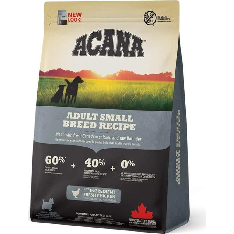 Acana Adult Small Breed 2 kg kornfrit tørfoder