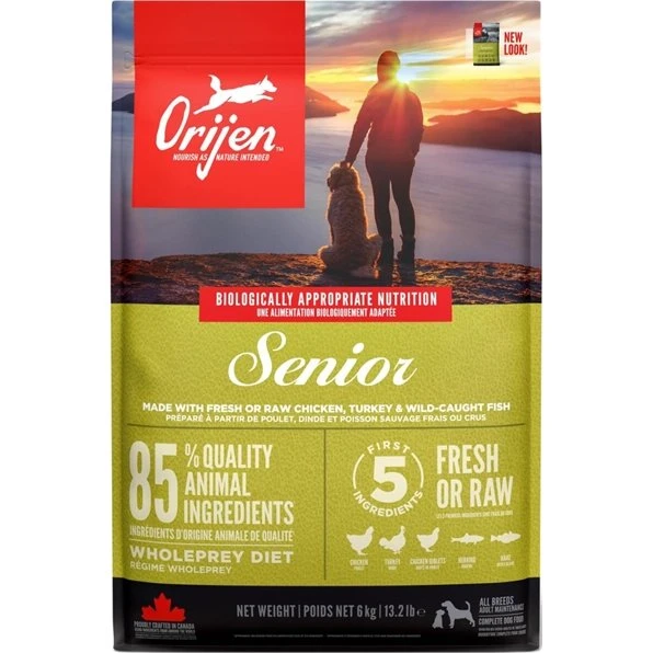 Orijen Senior Complete Dry Dog Food 6kg