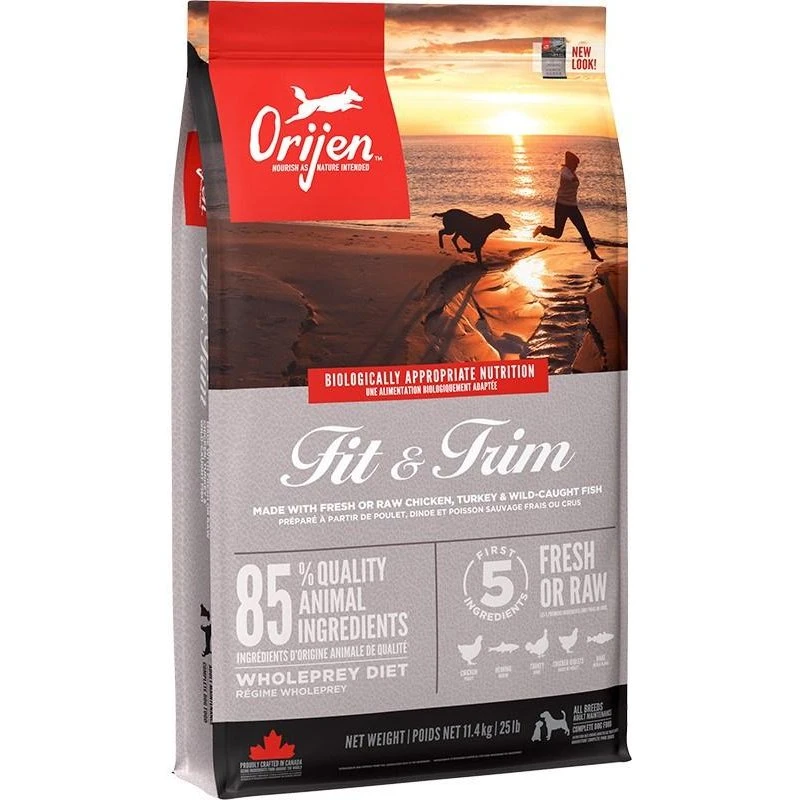 Orijen Fit & Trim 11,4 kg – Kornfrit hundefoder til overvægtige hunde