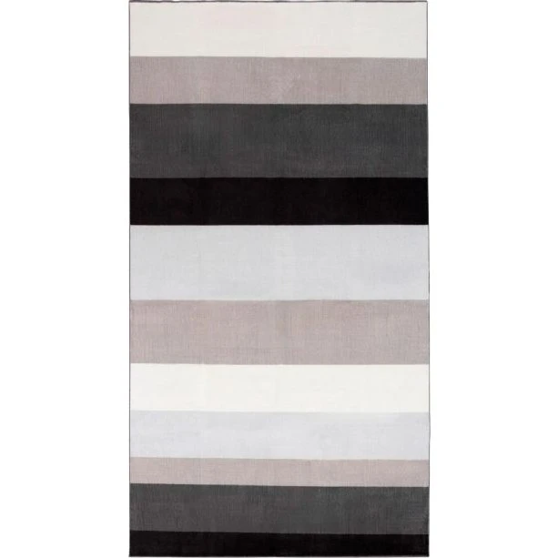 Nordstrand Home Rosa Tæppeløber 80x160 cm - Stribet, Skridsikker, Blød