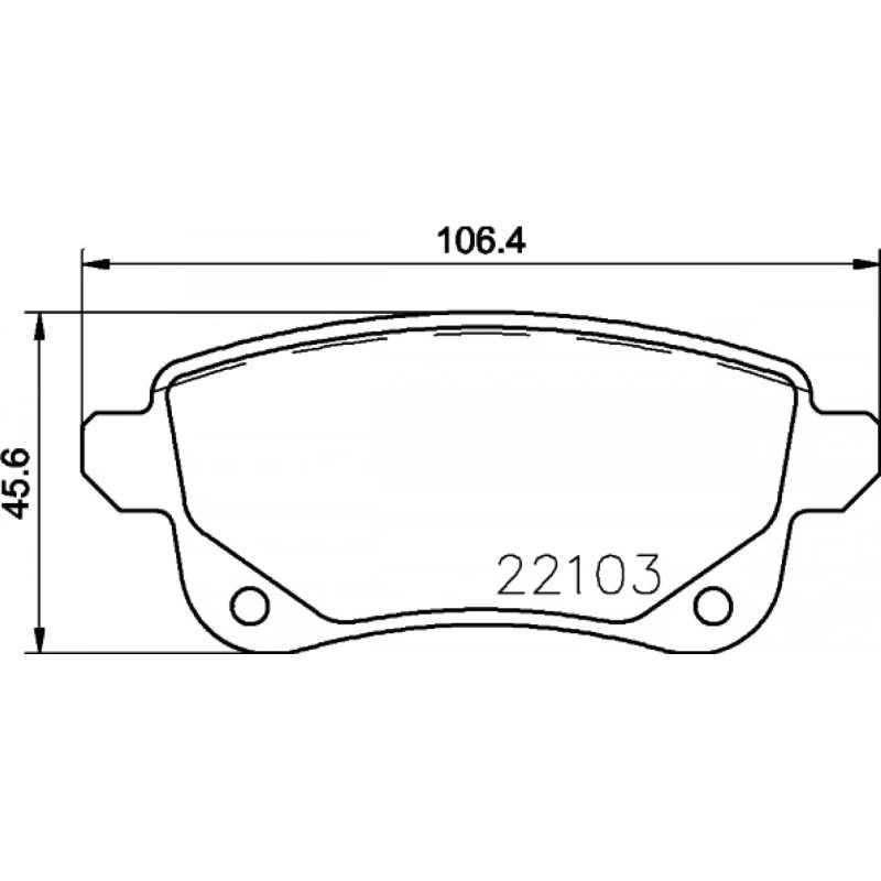Brembo Bremseklodser P 68 064, Akselsæt, bagaksel