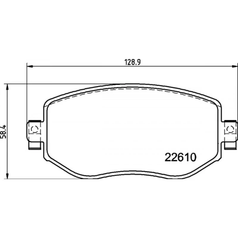 Brembo Bremseklodser P 68 068 410603407R for Renault Megane IV