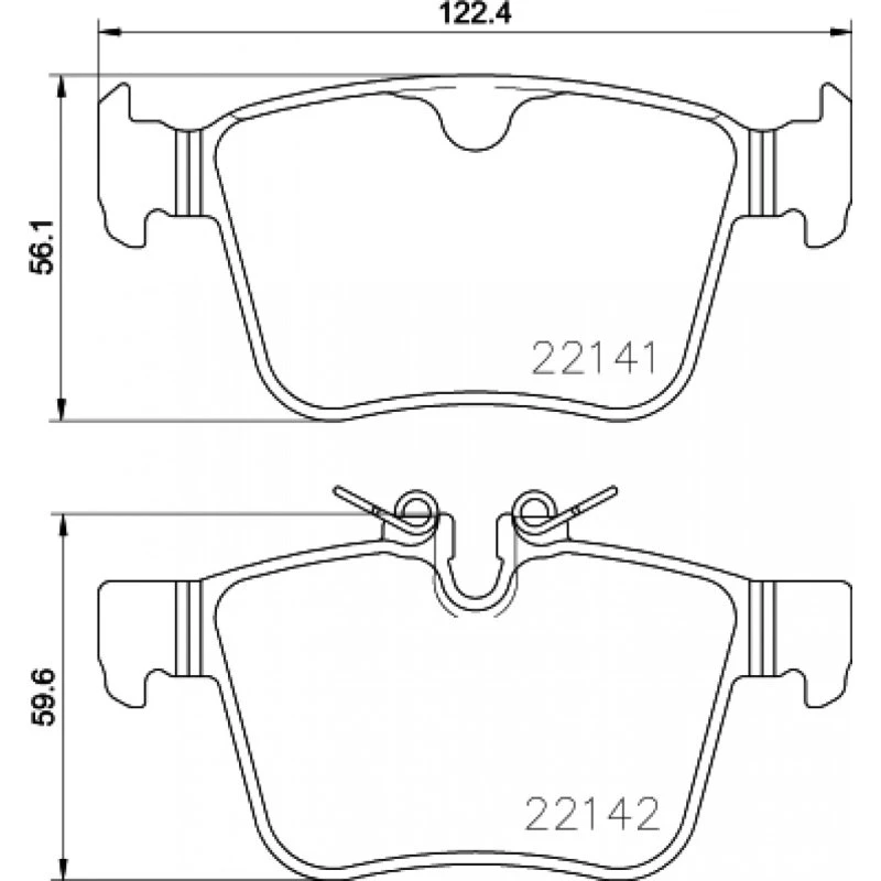 Brembo Bremseklodser P 86 029, Prime-serie, for VOLVO, LAND ROVER, JAGUAR