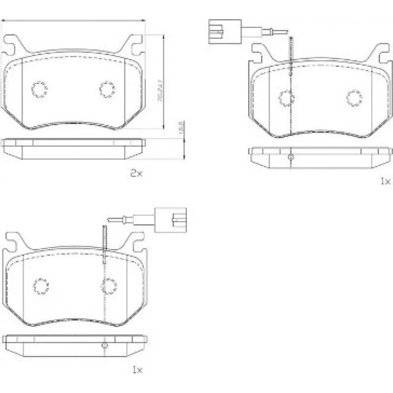 Brembo Bremseklodser P 23 184 til Alfa Romeo Giulia & Stelvio